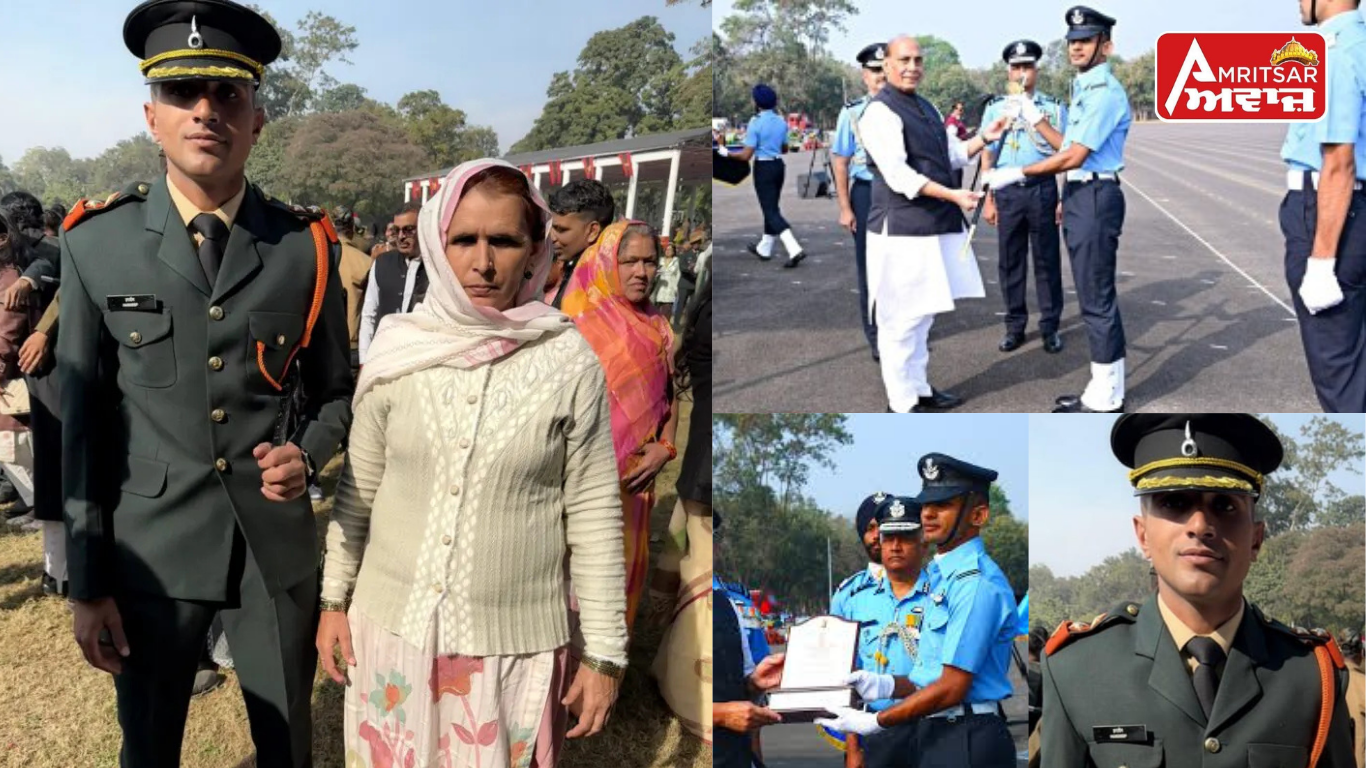Jind News : ਹਵਾਈ ਫੌਜ ‘ਚ ਲੈਫਟੀਨੈਂਟ ਬਣਿਆ ਜੀਂਦ ਦਾ ਨੌਜਵਾਨ, 9ਵੀਂ ਕੋਸ਼ਿਸ਼ ‘ਚ ਪਾਸ ਕੀਤੀ ਸੀ ਹਰਦੀਪ ਨੇ SAB ਦੀ ਪ੍ਰੀਖਿਆ