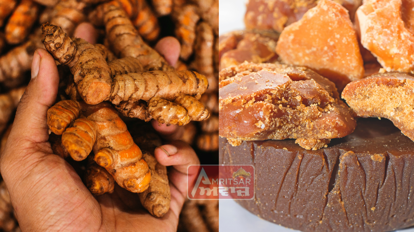 ਸਰਦੀਆਂ ‘ਚ ਹਲਦੀ, ਗੁੜ ਤੇ ਕਾਲੀ ਮਿਰਚ ਕਿਉਂ ਬਣ ਜਾਂਦੇ ਹਨ Kitchen ਦਾ ਜ਼ਰੂਰੀ ਹਿੱਸਾ, ਜਾਣੋ ਇਸ ਦੇ ਫਾਇਦੇ!