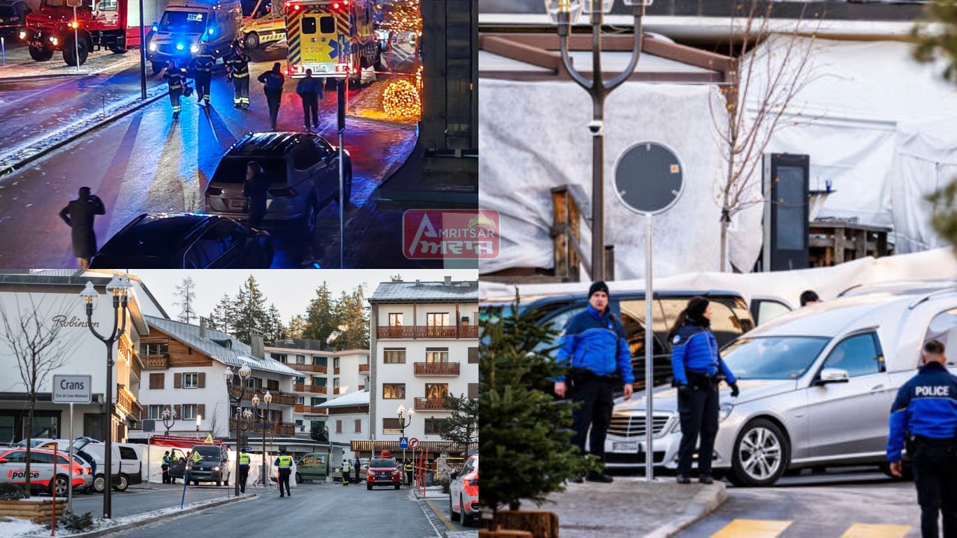 Switzerland: ਨਵੇਂ ਸਾਲ ਦੇ ਜਸ਼ਨ ਦੌਰਾਨ ਬਾਰ ‘ਚ ਵੱਡਾ ਧਮਾਕਾ, ਕਈ ਲੋਕਾਂ ਦੇ ਮਾਰੇ ਜਾਣ ਦੀ ਖਬਰ