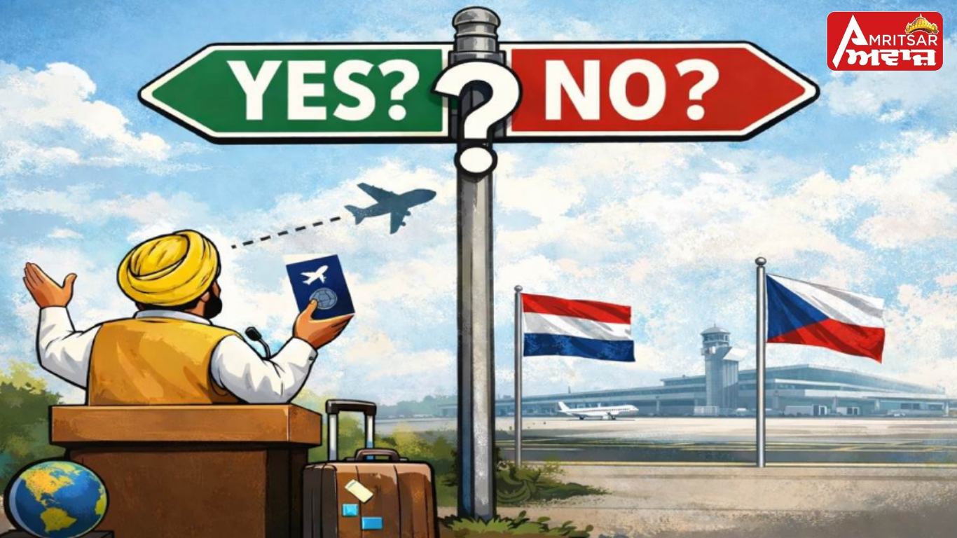 “ਨ੍ਹਾਤੀ ਧੋਤੀ ਰਹਿ ਗਈ…” ਨੀਦਰਲੈਂਡ ਤੇ ਚੇਕ ਗਣਰਾਜ ਦੇ ਦੌਰੇ ਸਬੰਧੀ ਇਸ ਵਾਰ ਵਿਦੇਸ਼ ਮੰਤਰਾਲੇ ਦੀ ਨਾ ਹਾਂ ਤੇ ਨਾ ਨਾਂਹ: